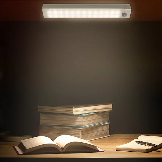 Motion Sensor Light Wireless LED Night Light USB Rechargeable Night Lamp For Kitchen Cabinet Wardrobe Lamp Staircase Backlight