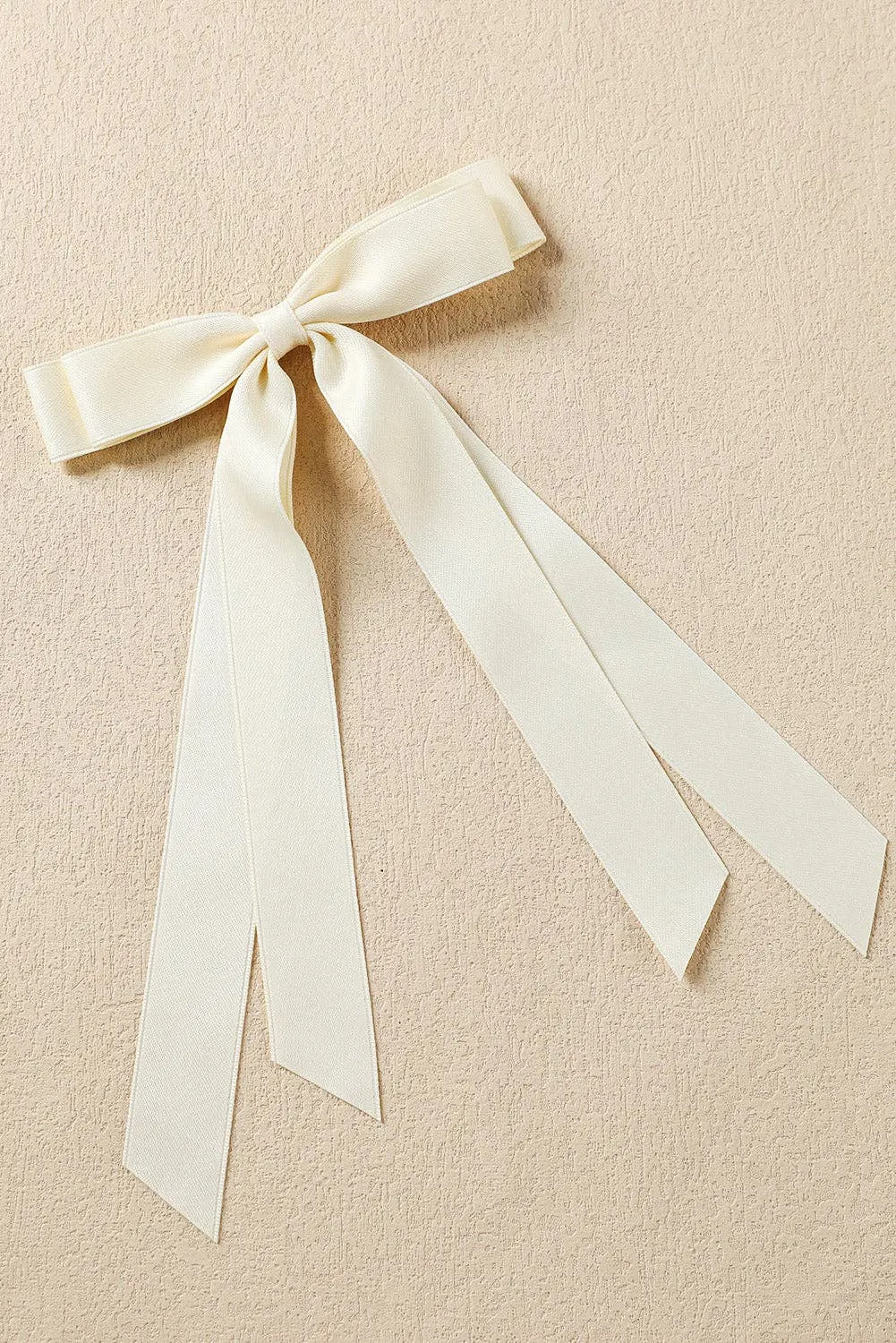 Black Elegant Terylene Double Bow Hair Clip