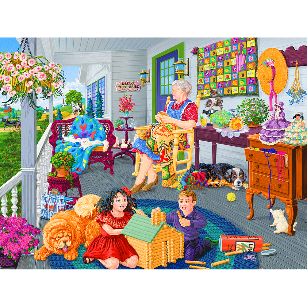 

Leisure Afternoon - 1000 Pieces Jigsaw Puzzle, 501 Original
