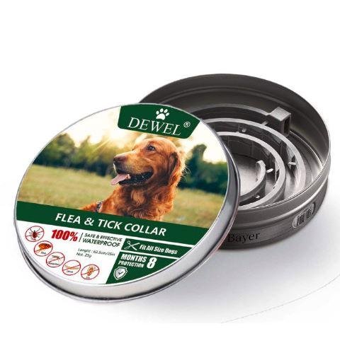 DEWEL™ Pro Guard Flea and Tick Collar for Dogs ★★