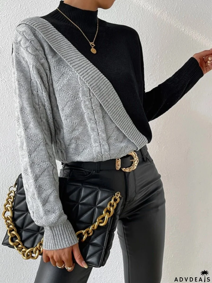 Effortless and trendy winter sweater