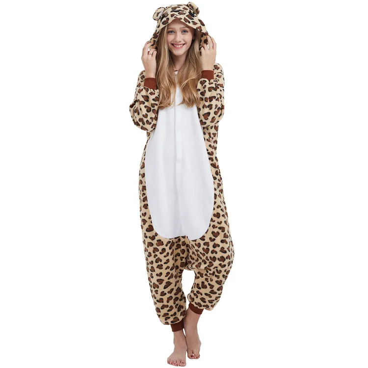 Leopard Onesie For Adults