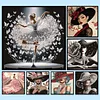 Beaut&eacute; sp&eacute;ciale en forme de 5d bricolage partiel diamants points kits d&rsquo;art pr&eacute;cieux pour adultes d&eacute;butants d&eacute;coration int&eacute;rieure diamants peintures de pierres pr&eacute;cieuses 11,81 x 11,81 pouces