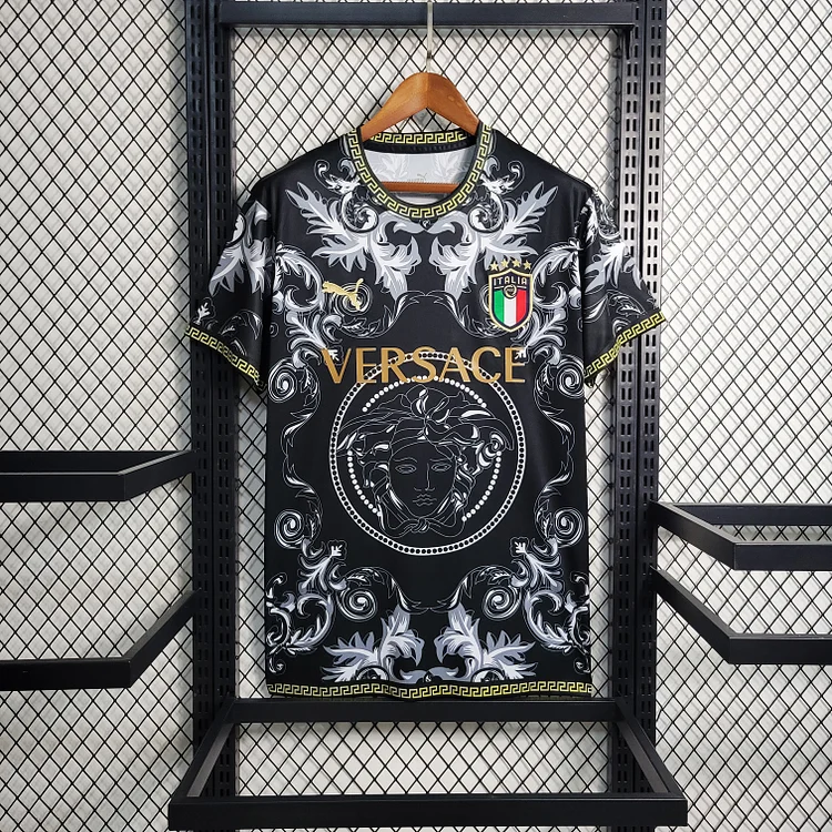 Italy Limited Edition Shirt Kit 2023-2024 - Black