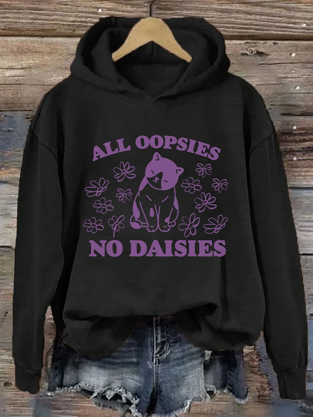 All Oopsies No Daisies Hoodie