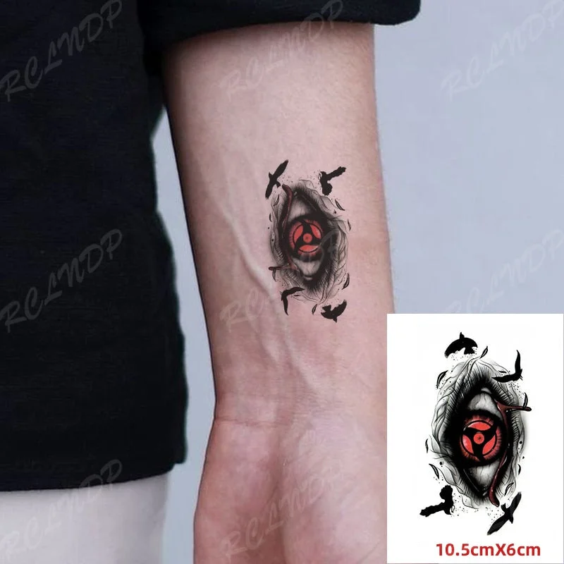 Waterproof Temporary Tattoo Sticker Shark Big Fish Anchor Sea Animal Body Art Flash Tatto Fake Tatoo for Women Men