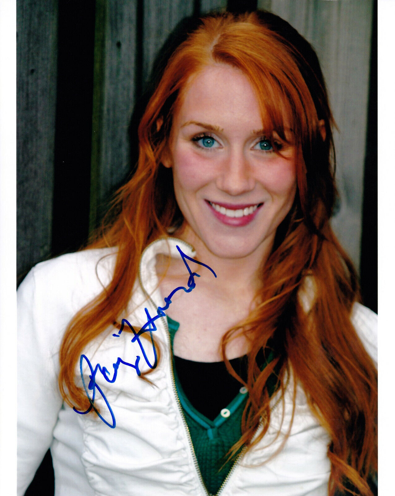 PAIGE HOWARD hand-signed NICE 8x10 CLOSEUP w/ uacc rd coa ACTRESS RON'S DAUGHTER