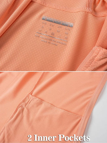 Women's UV Sun Protection Coat Shirts Long Sleeve Quick Dry Workout Hiking Athletic Jacket