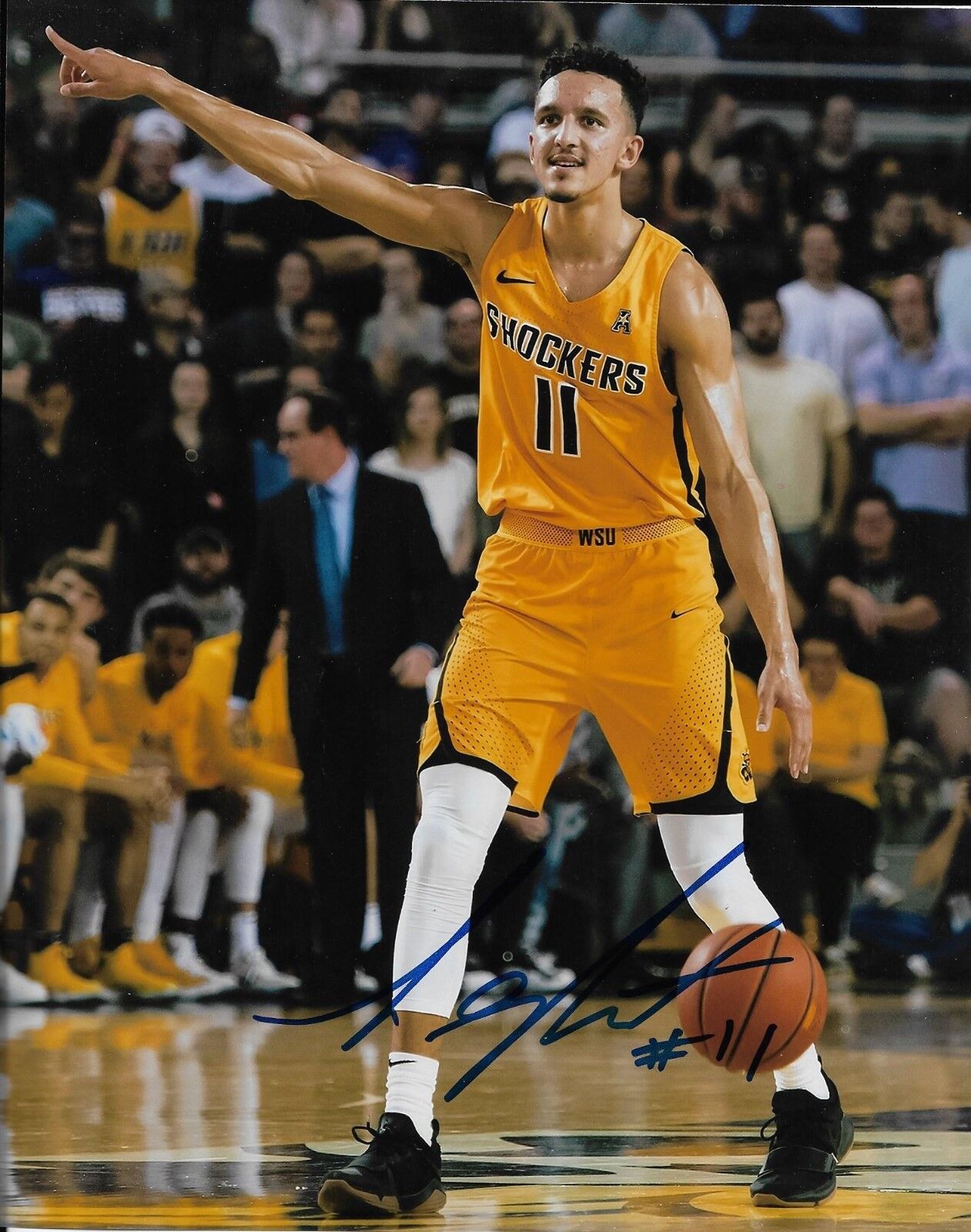 LANDRY SHAMET signed autographed WICHITA STATE SHOCKERS 8X10 Photo Poster painting w/COA