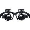 LED Magnifier Glasses Magnifying Headband Eyewear for Jewelers Watchmaker
