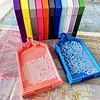 2 Stück Diamond Painting Tablett Y-förmige Perlenaufbewahrung Sortierplatte (hellviolett)