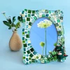 DIY Glass Mosaic Tiles Crafts Kits Handmade Phote Frame Home Decor Gifts