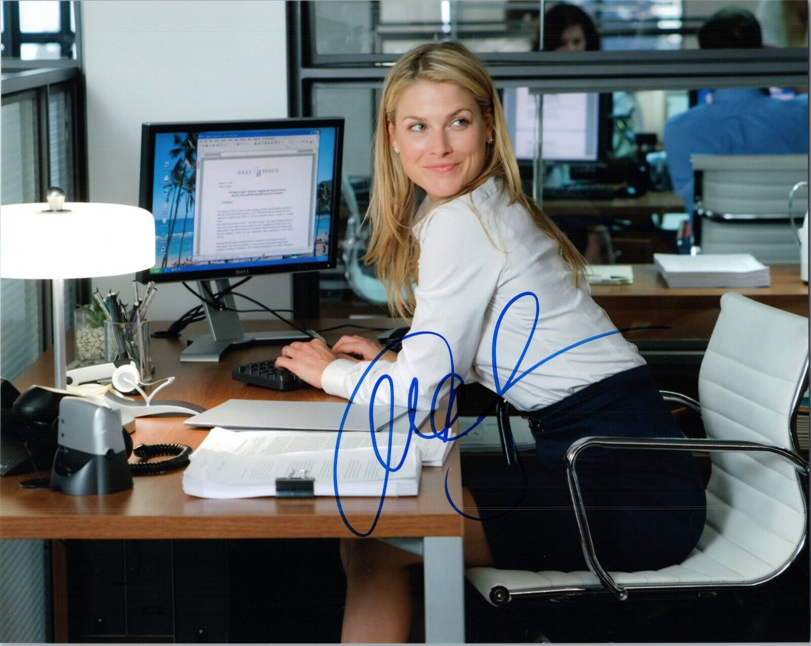 ~~ ALI LARTER Authentic Hand-Signed SEXY - Obsessed