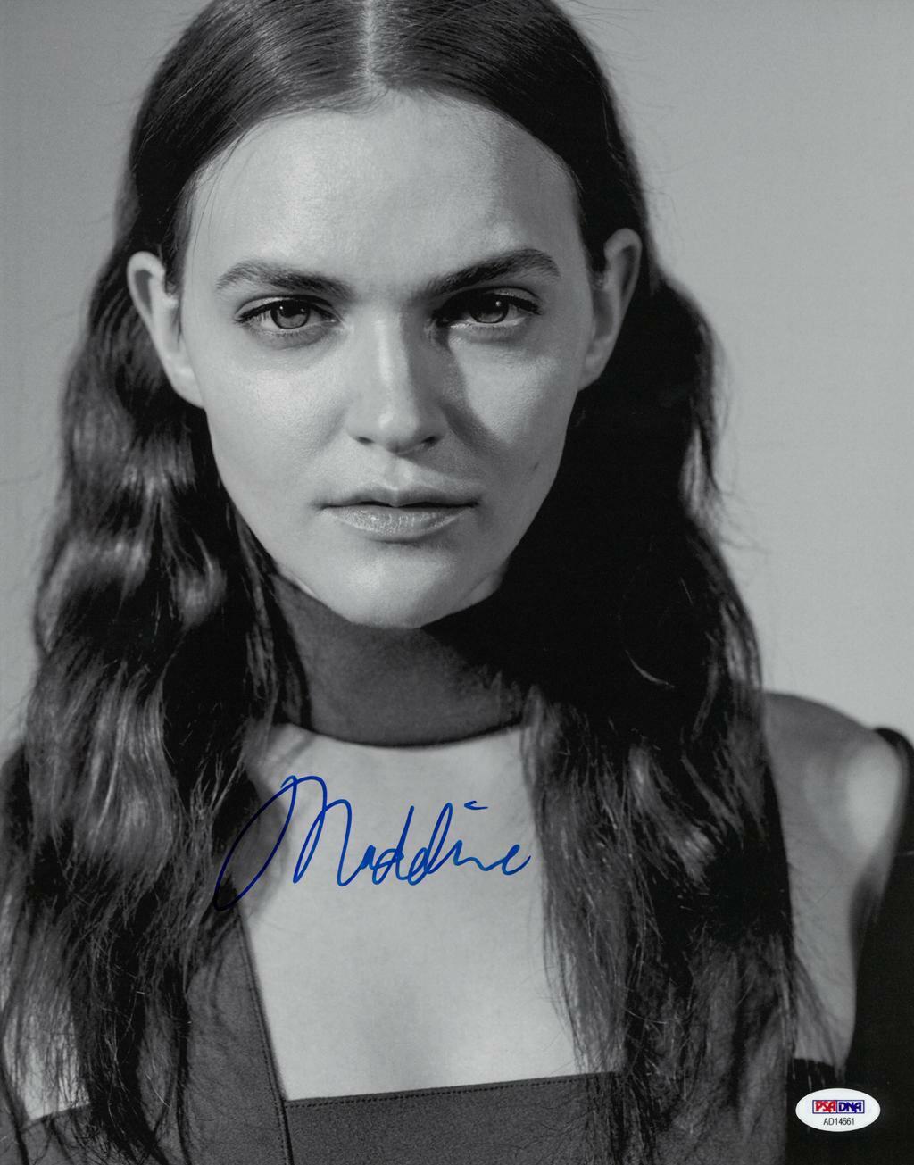 Madeline Brewer Signed Authentic Autographed 11x14 B/W Photo Poster painting PSA/DNA #AD14661