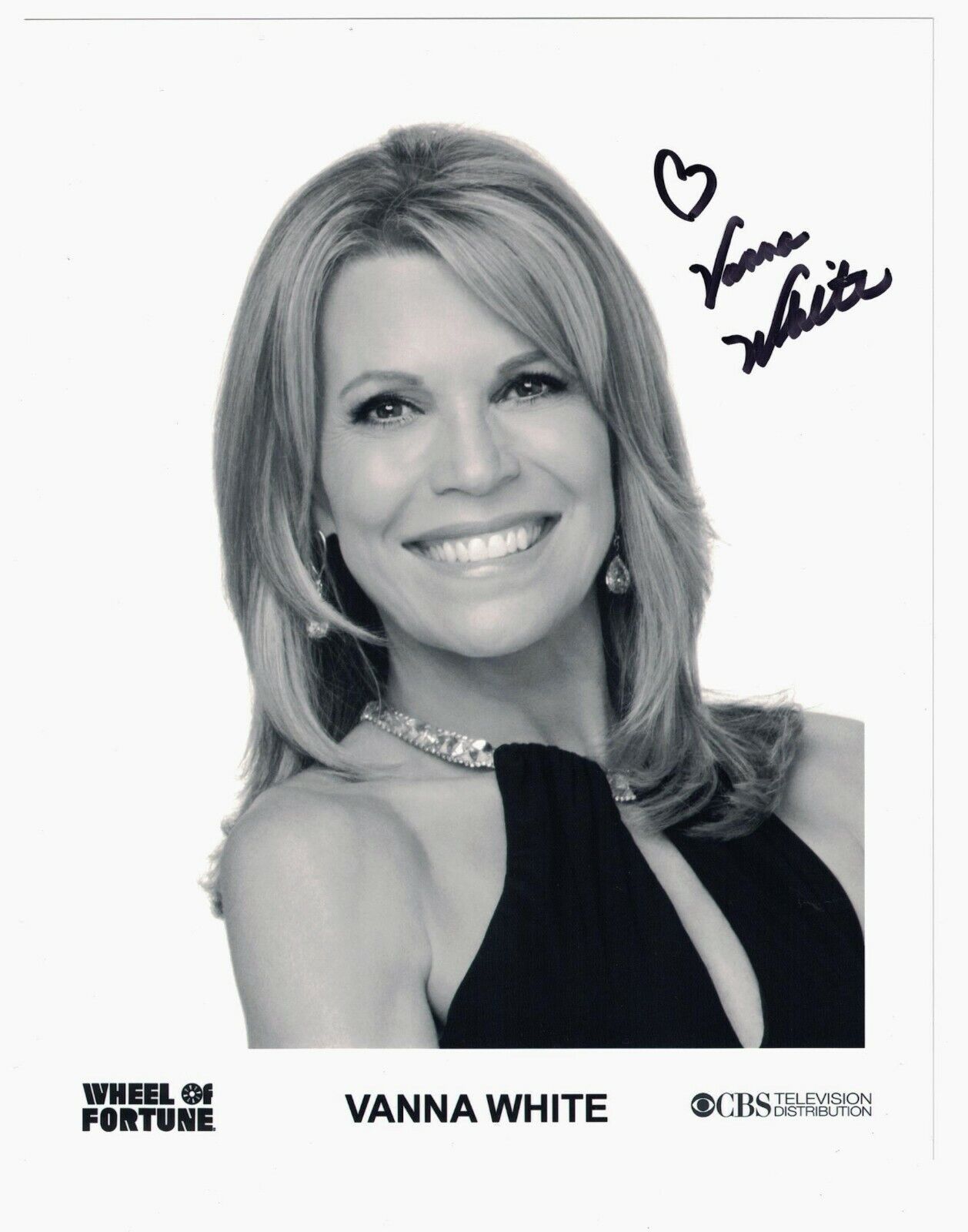 Vanna White Signed Autographed 8x10 Photo Poster painting Actress Wheel Of Fortune A