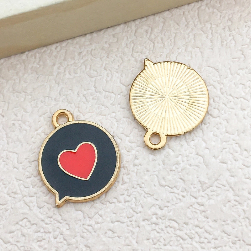 1 Piece 11*13mm 14 * 15mm 4*16mm Alloy Heart Shape Jewelry Accessories Pendant