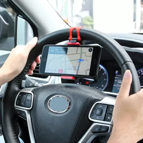 Dronehint Car Accessories Phone Holder Car Steering Wheel Mount Parts Stand Clip Universal (For: Mini) Parts