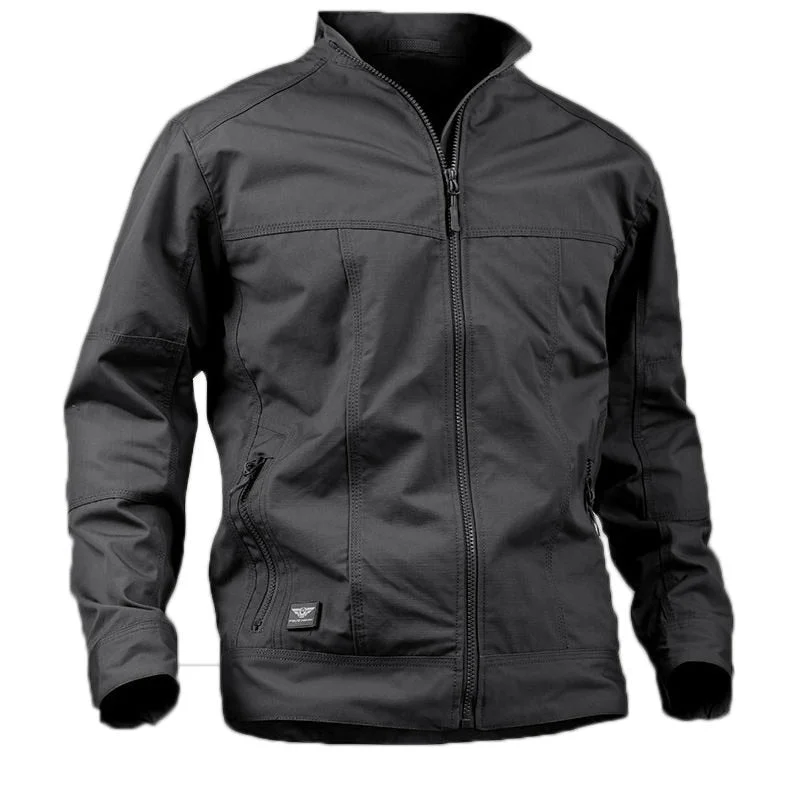 Aonga Black Friday Sales 2025 New Spring Men's Tactical Field Bomber Jacket Light Military Clothes Special Force Jackets Fall Casual Male Slim Pilot Coat aonga