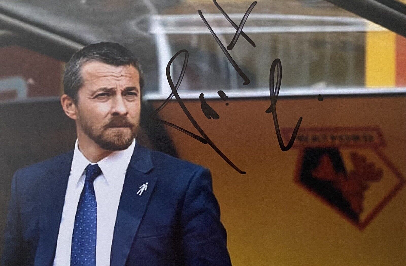 Slavisa Jokanovic Genuine Hand Watford 6X4 Photo Poster painting