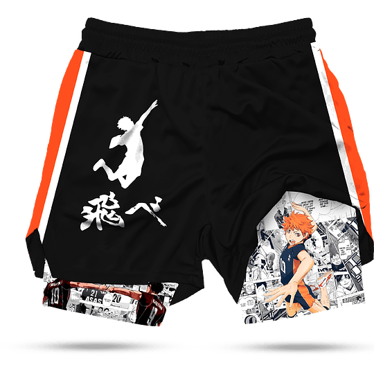 Haikyū Printed Men's Shorts