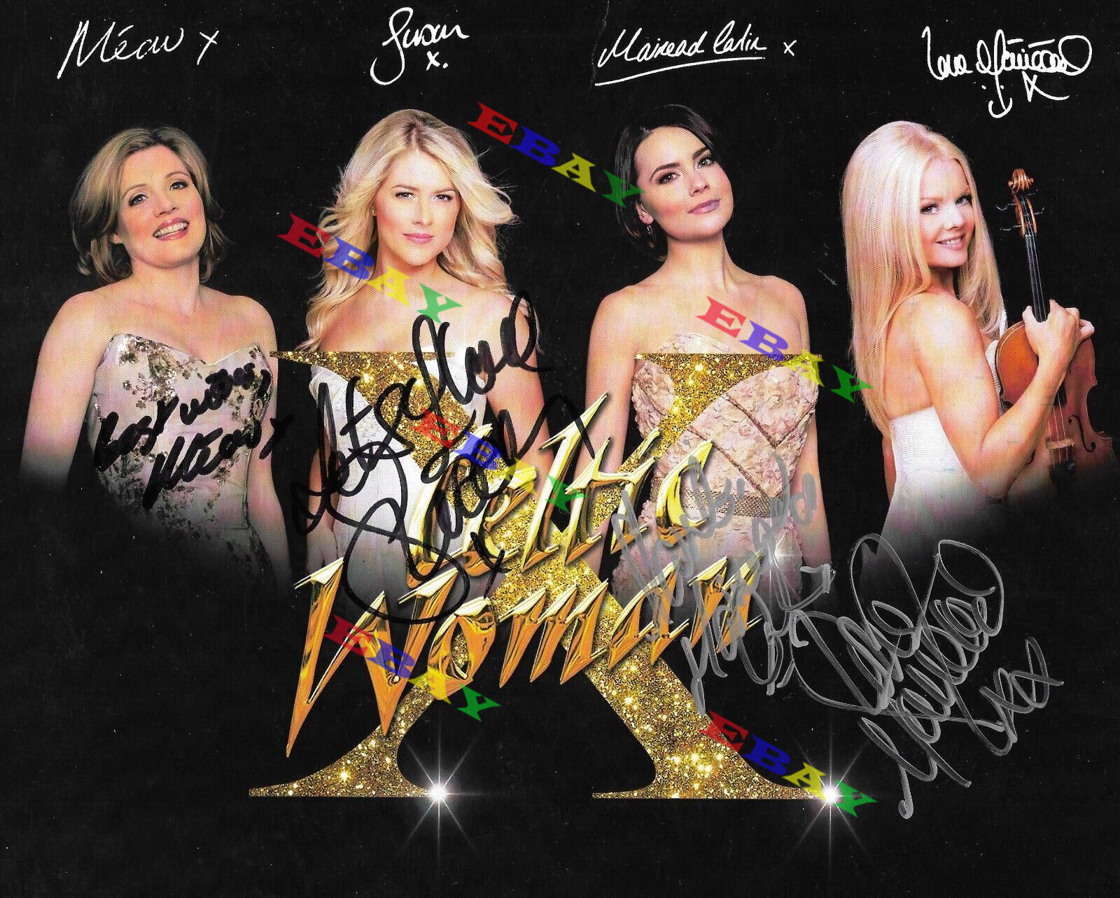 Celtic Woman Autographed signed 8x10 Photo Poster painting Reprint