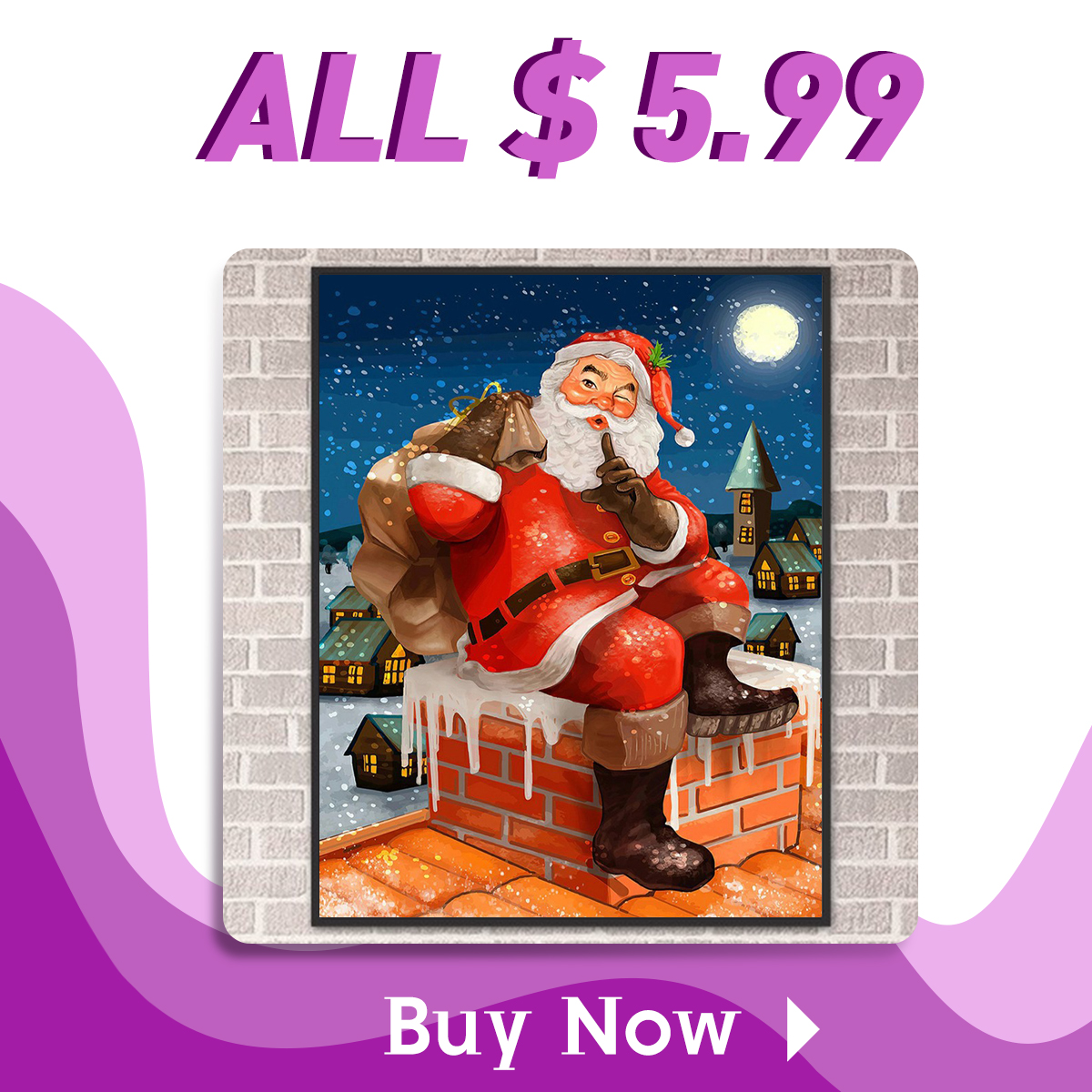 Ecoolbuy Diamond Painting Kits all Buy 4 Get 1 Free for 20,000+ Kits