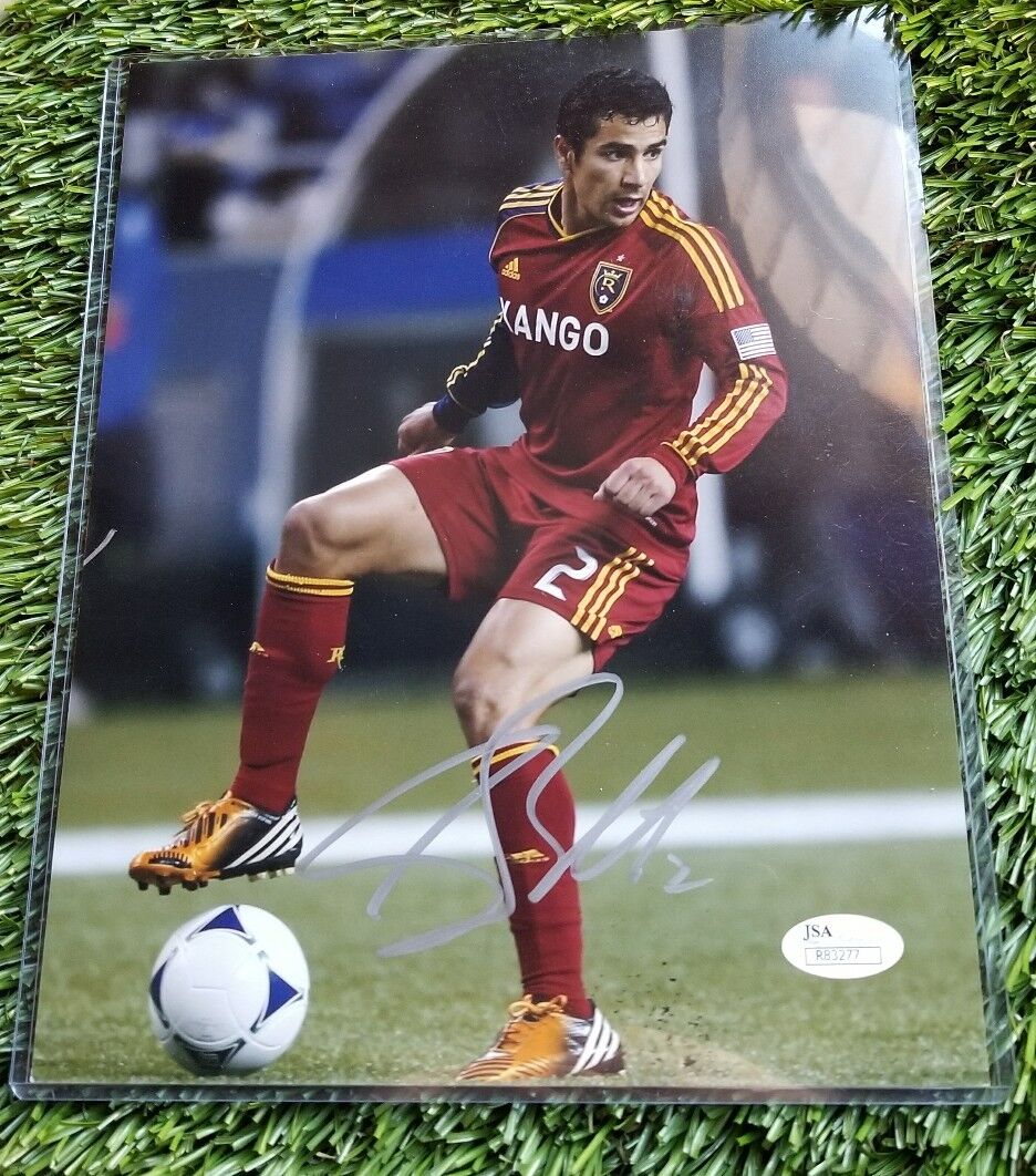 TONY BELTRAN SIGNED 8X10 REAL SALT LAKE FOOTBALL CLUB Photo Poster painting JSA/COA R83277