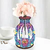 Diamond Painting Wooden Flower Diamond Painting Flower Vase Ornaments for Home Office Decor