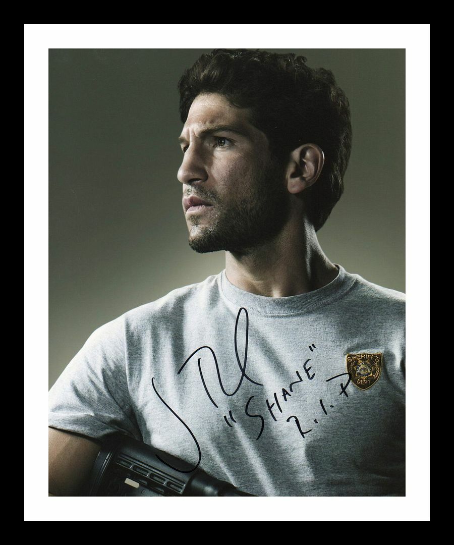 Jon Bernthal - The Walking Dead Autograph Signed & Framed Photo Poster painting