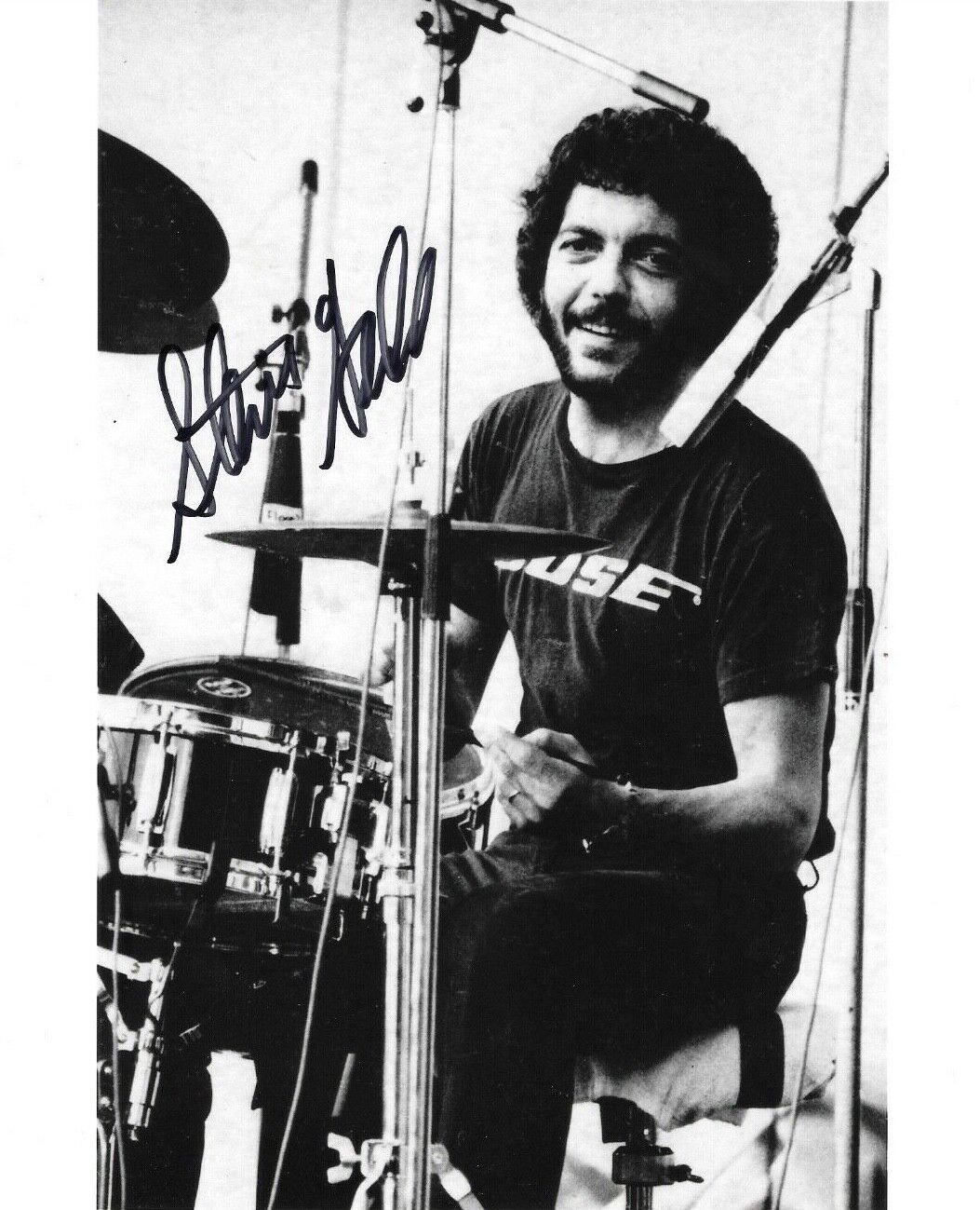 * STEVE GADD * signed 8x10 Photo Poster painting * STEELY DAN * JAMES TAYLOR * COA * 4