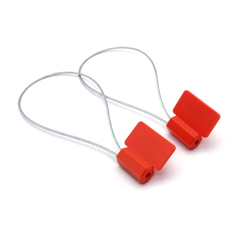 Disposable Steel Wire UHF Cable Tie Seal Tags RFID Tracking label for Pallet Management