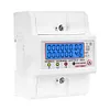 Din Rail 3 Phase 4 Wire Energy Meter AC 380V 100A 50/60Hz Wattmeter KWh Meter