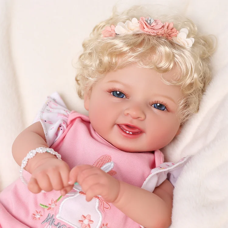 Babeside Smiling Reborn Baby Mia&nbsp;17" Newborn Girl Healing of the Heart