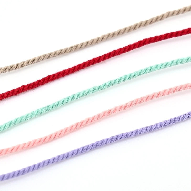 1 Roll/Package Cotton Polyester Wire Diameter: 1.2mm Jewelry Accessories