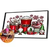 Diamond Painting-DIY Full Round Drill Christmas Dessert Gnome