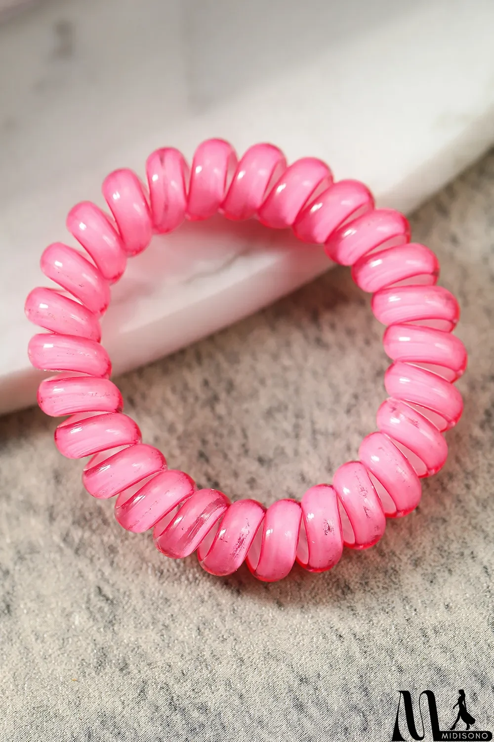 MidiSono - Rose Crystal Telephone Wire Hairpin (single)