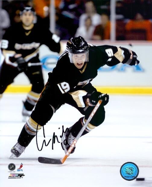 *ANDY MCDONALD*SIGNED*AUTOGRAPHED*Photo Poster painting*ANAHEIM*DUCKS*NHL*HOCKEY*COA*8 X 10