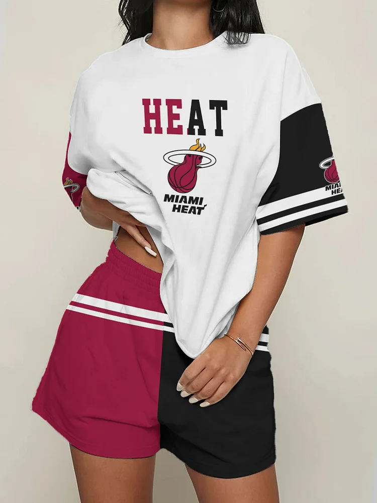 Miami Heat Limited Edition Top And Shorts Two-Piece Suits