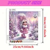 Winter Girl - Crystal Rhinestone Diamond Painting
