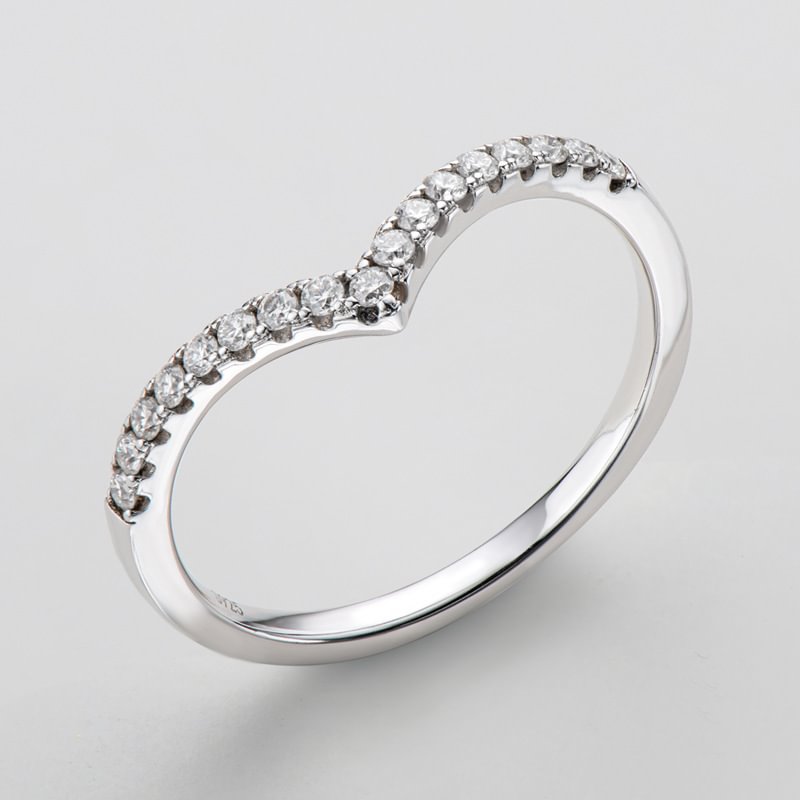 Fashion Moissanite Diamond Ring  925 Silver