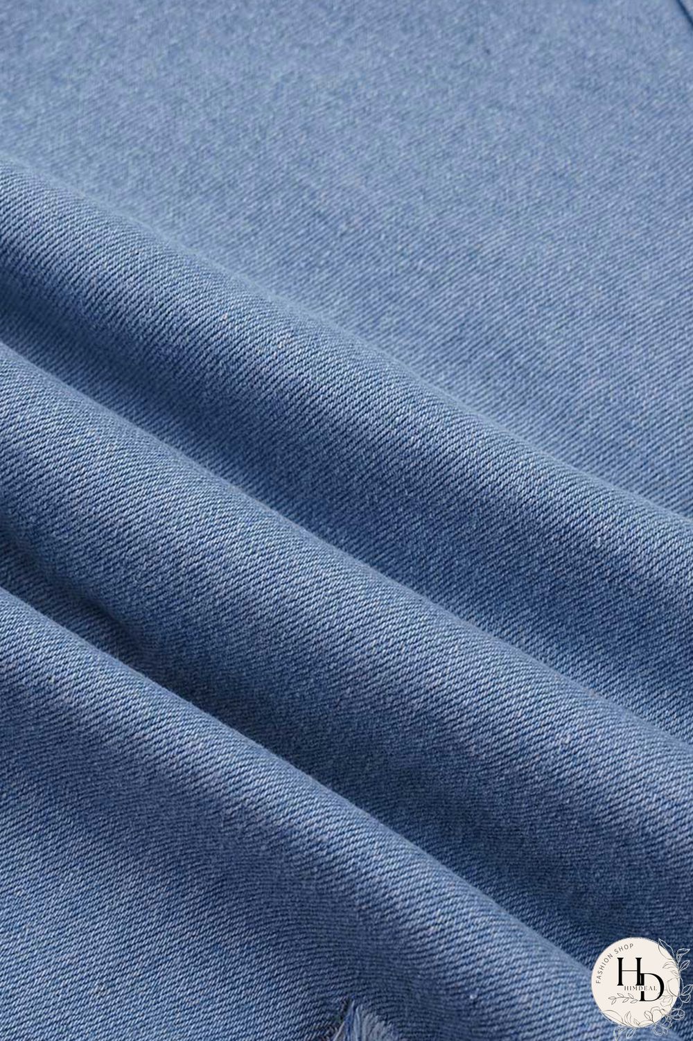 Black Fashion Casual Solid Ripped High Waist Regular Jeans