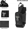 G-raphy Taktisch Funkger&auml;t-Tasche Molle Tasche Airsoft Multifunktions Beutel Kasten Halter f&uuml;r GPS Walkie Talkie (Schwarz)