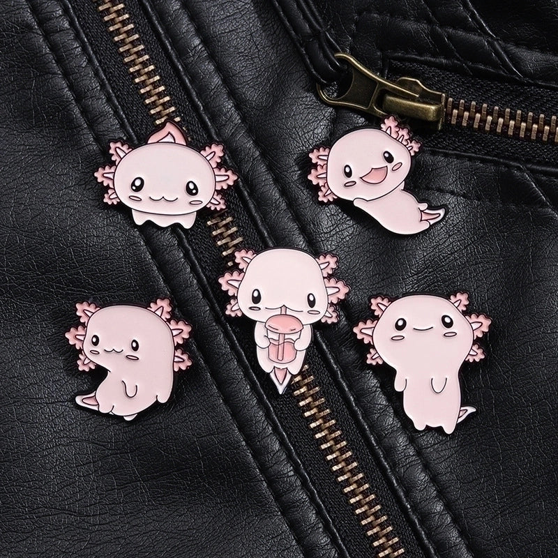 Cartoon Style Cute Animal Alloy Stamping Stoving Varnish Plating Women’s Brooches