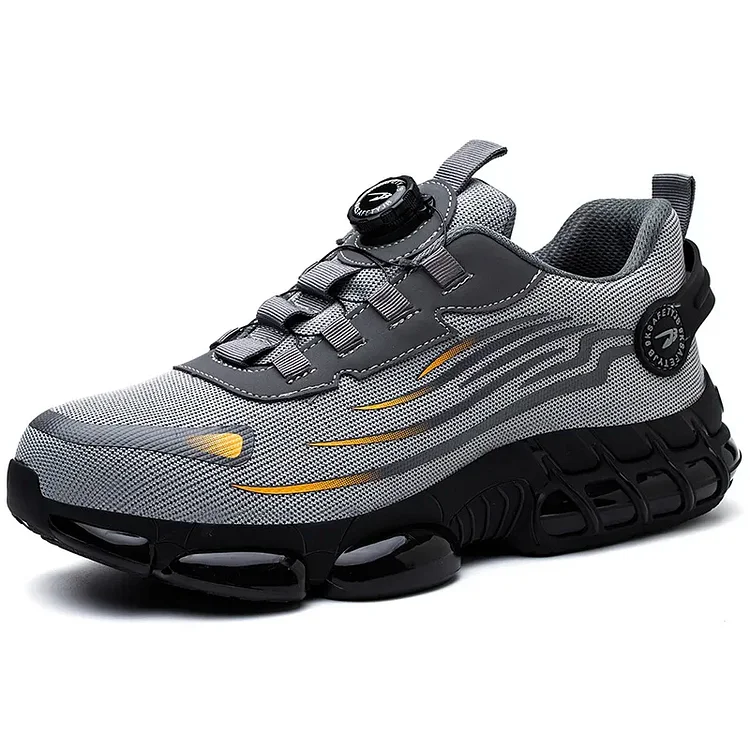 Steel Toe Safety Shoes Outdoor Non-slip Sole Sports Work Shoes  Stunahome.com