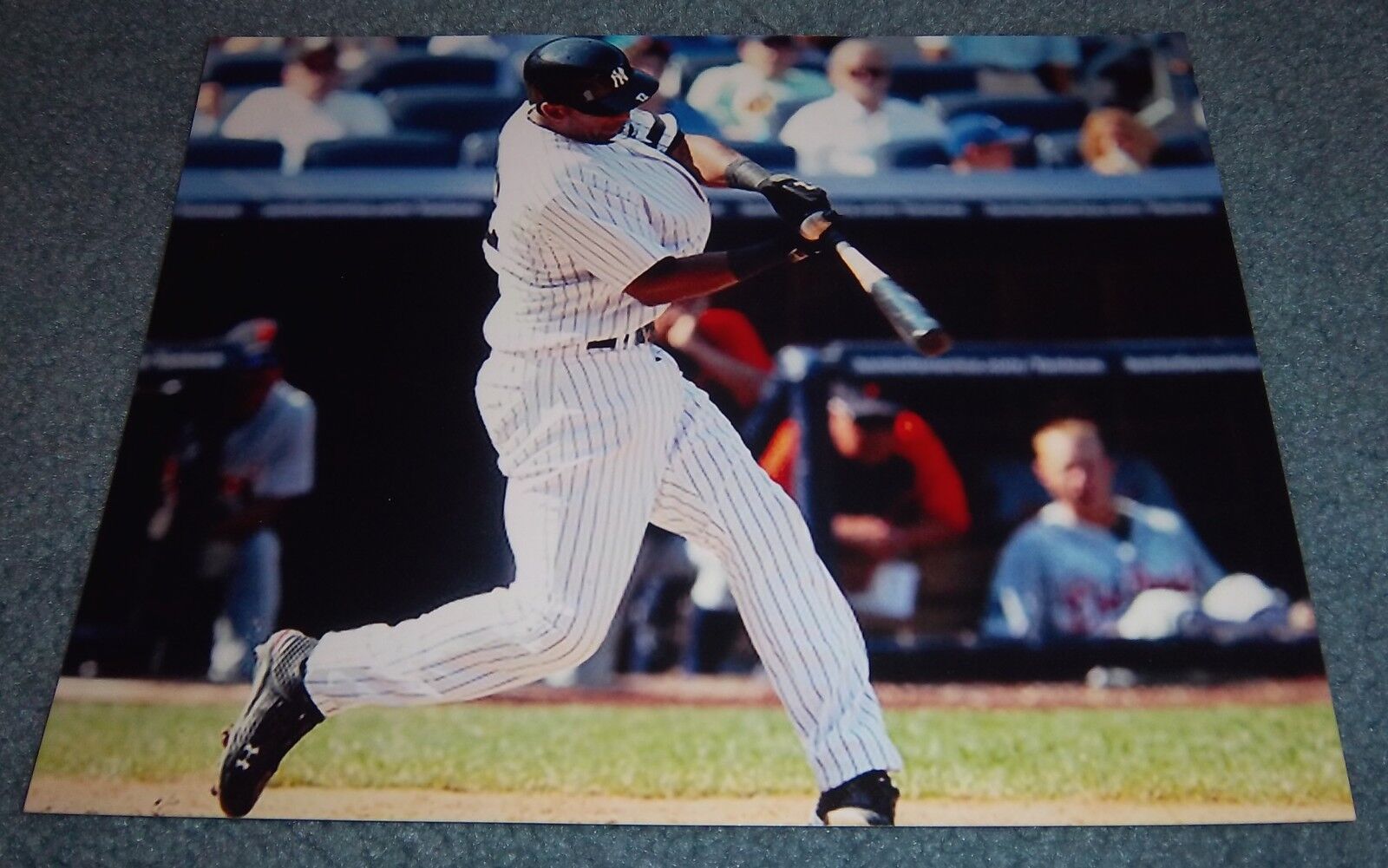 Minnesota Twins Eduardo Nunez Unsigned 8x10 Photo Poster painting 1st MLB At Bat NY Yankees