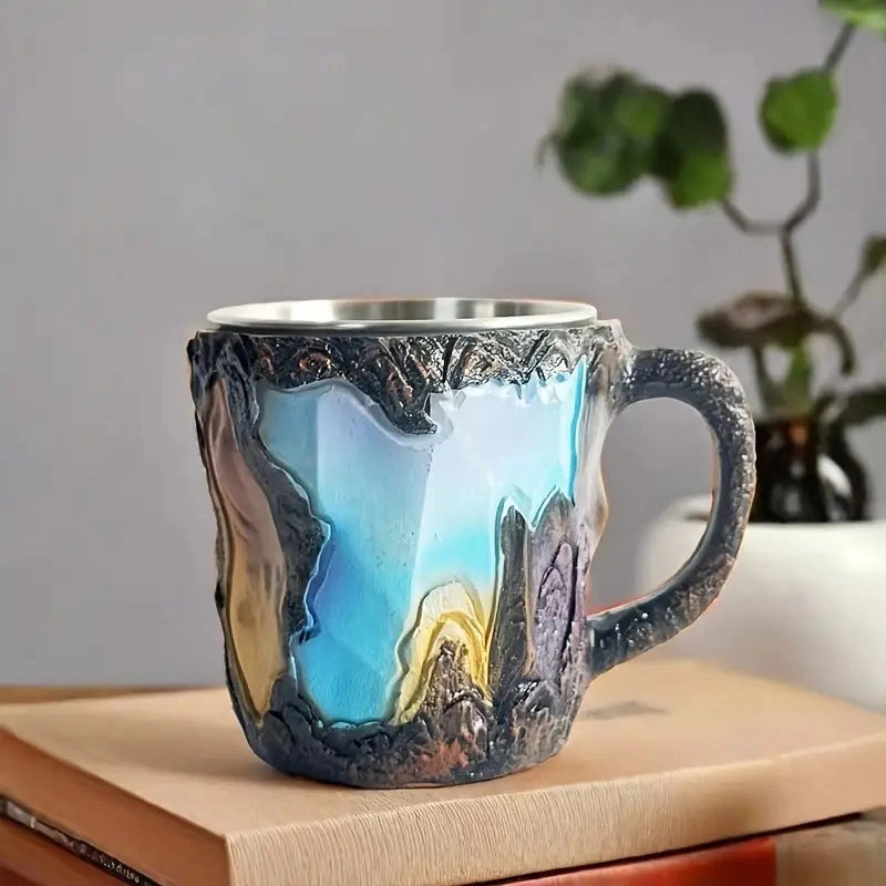 Minimalist Solid Color Synthetic Resin 1 Piece Mug