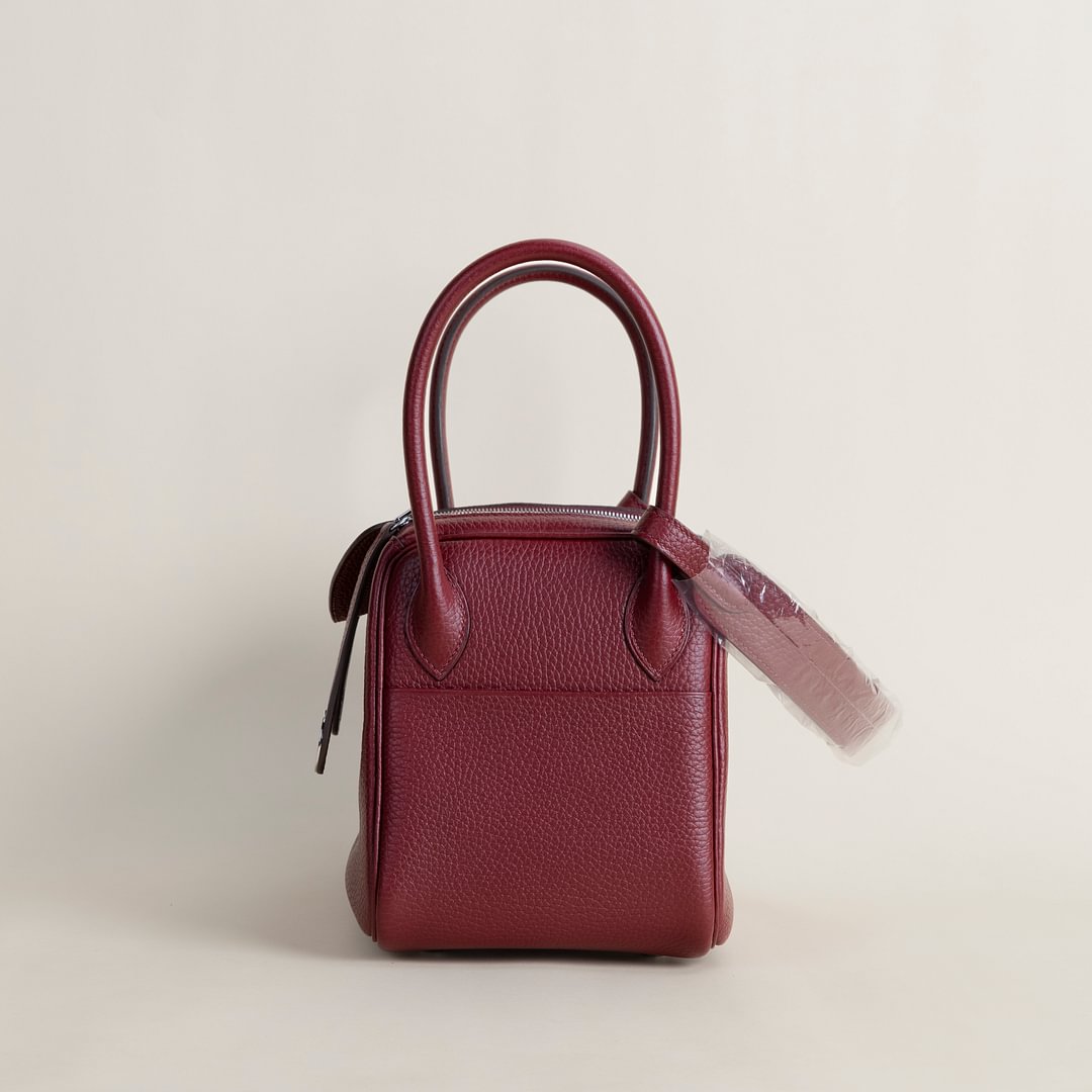 Lindy 26cm Clemence leather 55 H Rouge PHW