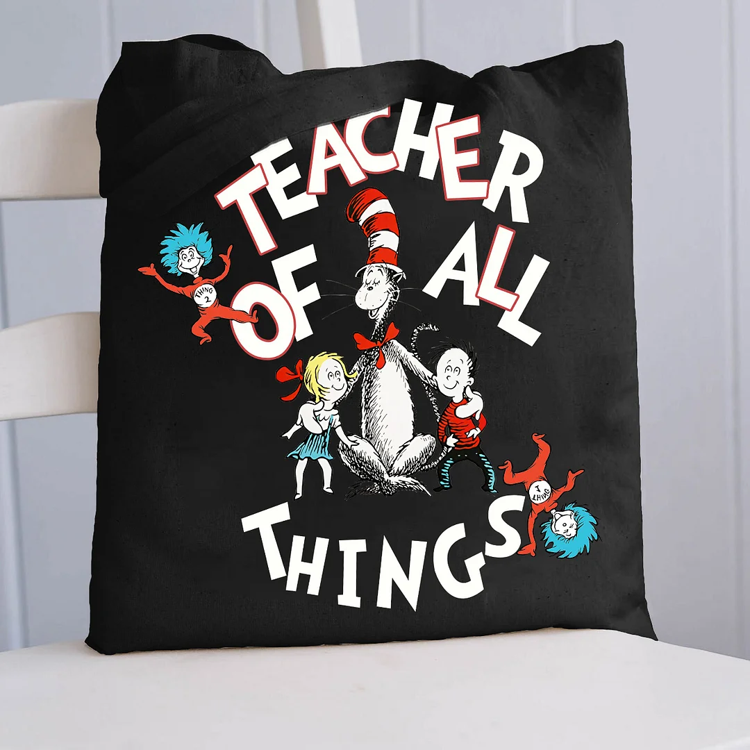 Eagerlys Teacher Of All Things Tote Bag Eagerlys