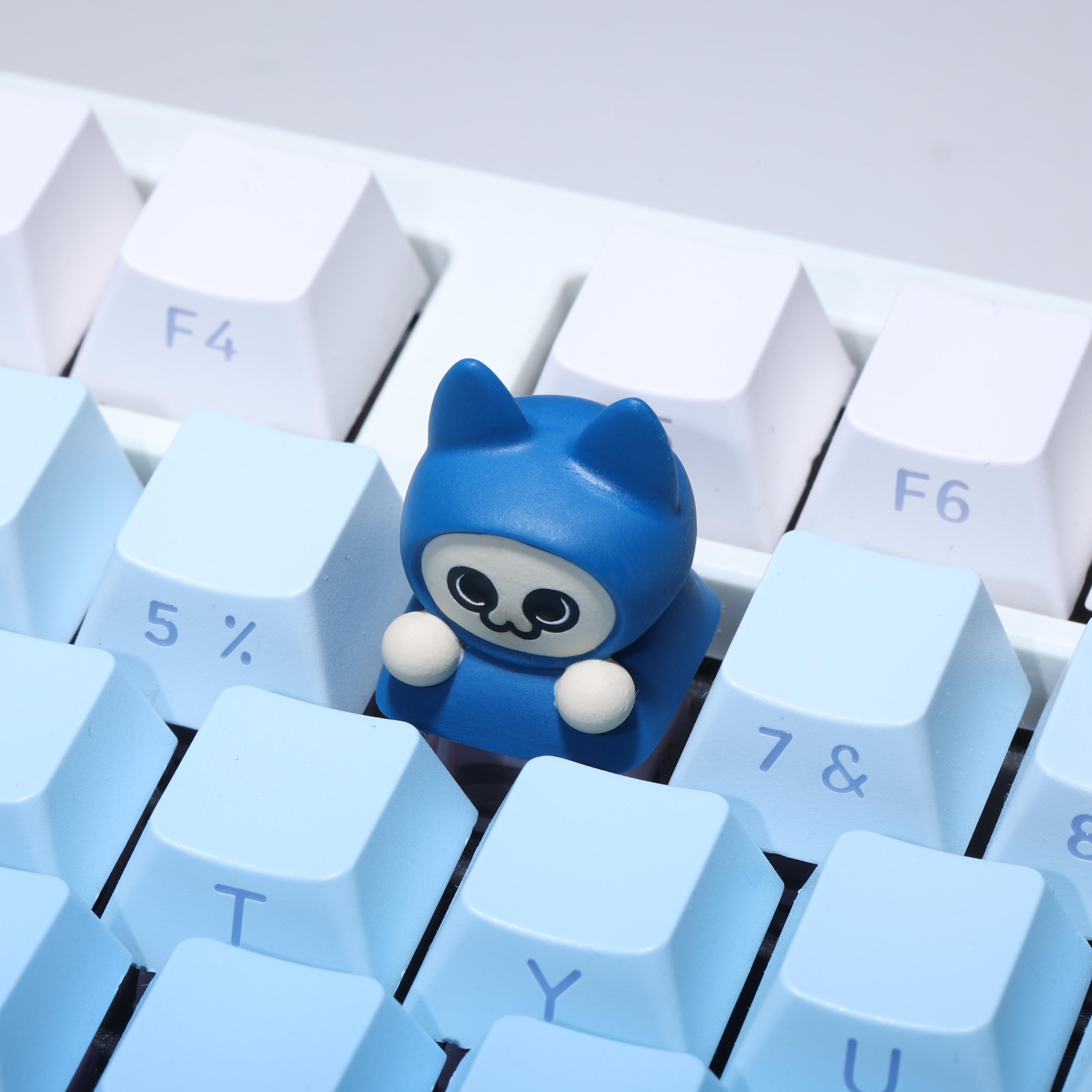 Monster Hunter Felyne Palico(Stupid Cat) Artisan Keycaps Axonkit