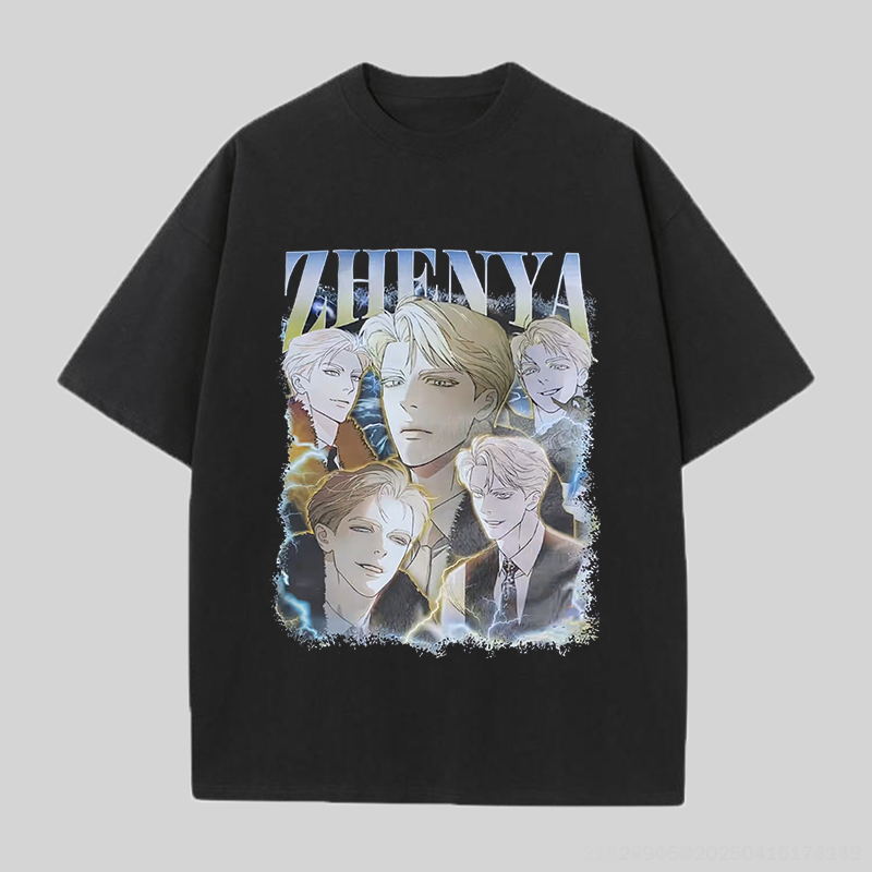 Zhenya Printed Unisex Oversized T-shirts